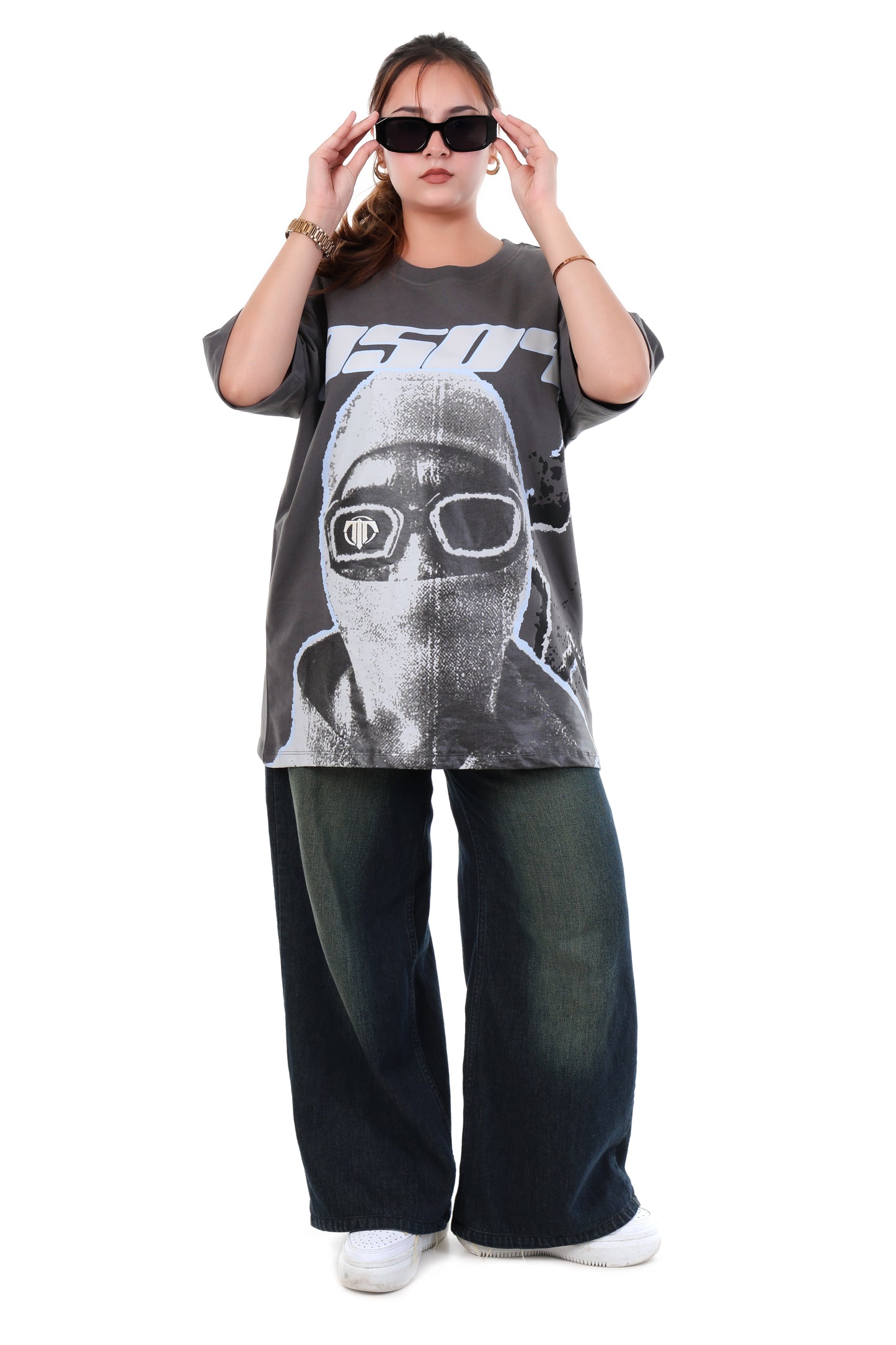 GREY HOOD 9504 T-SHIRT