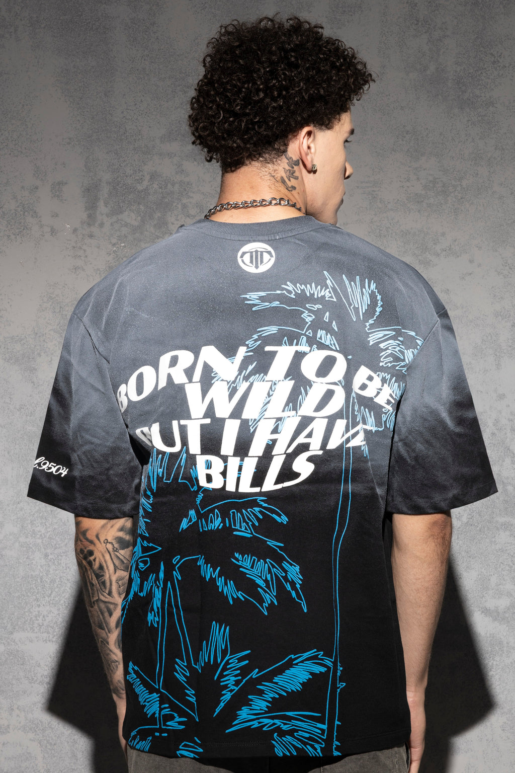 BORN WILD SPRAY T-SHIRT [UNISEX]