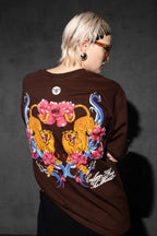 MOCHA TIGER T-SHIRT [UNISEX]