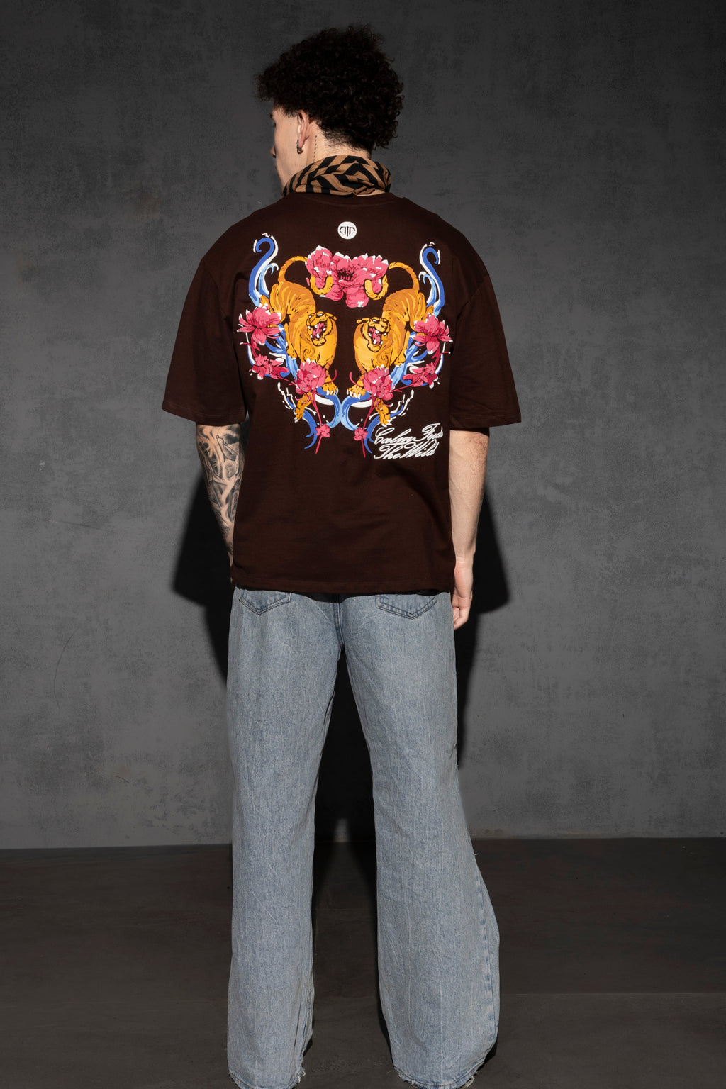 MOCHA TIGER T-SHIRT [UNISEX]