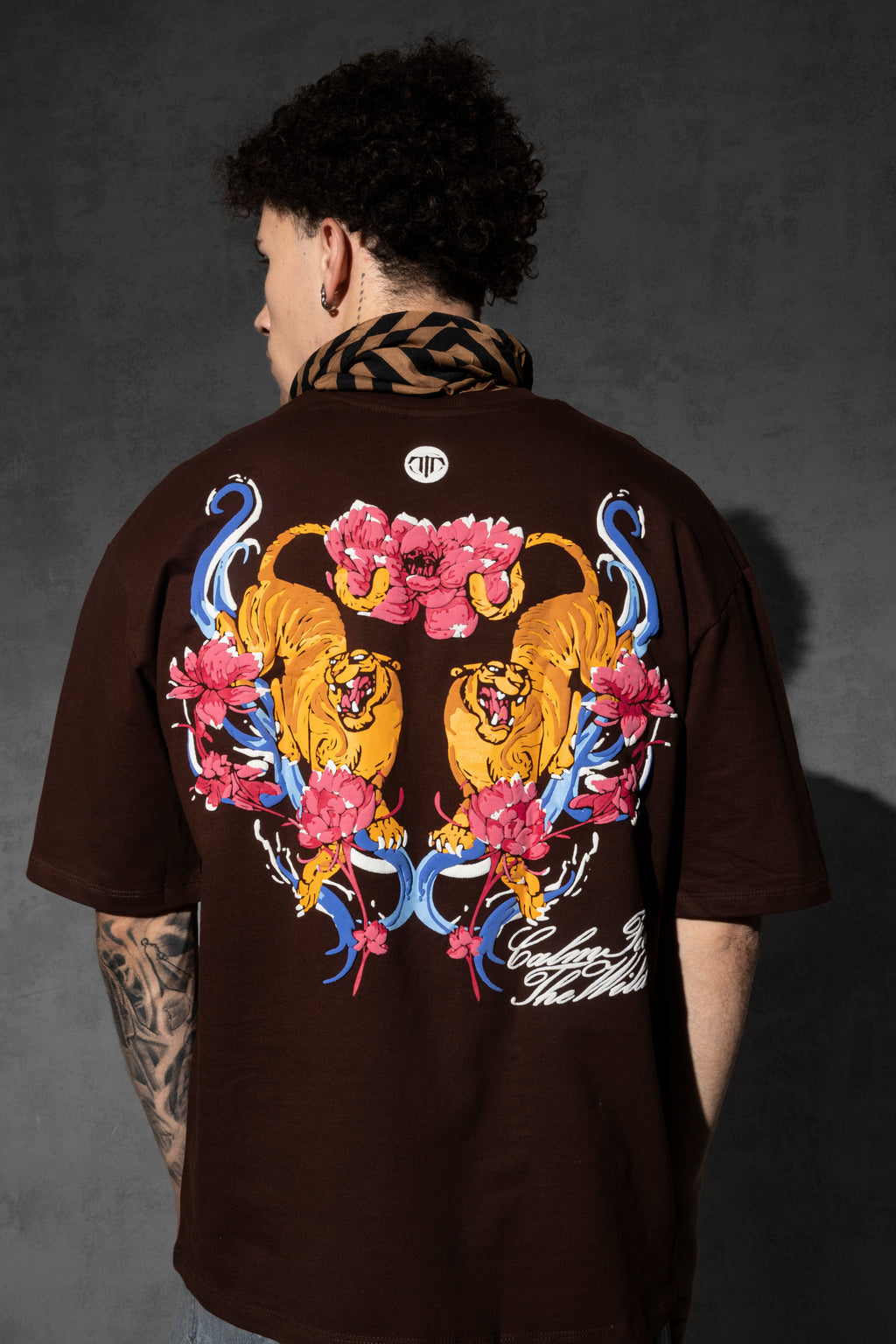 MOCHA TIGER T-SHIRT [UNISEX]