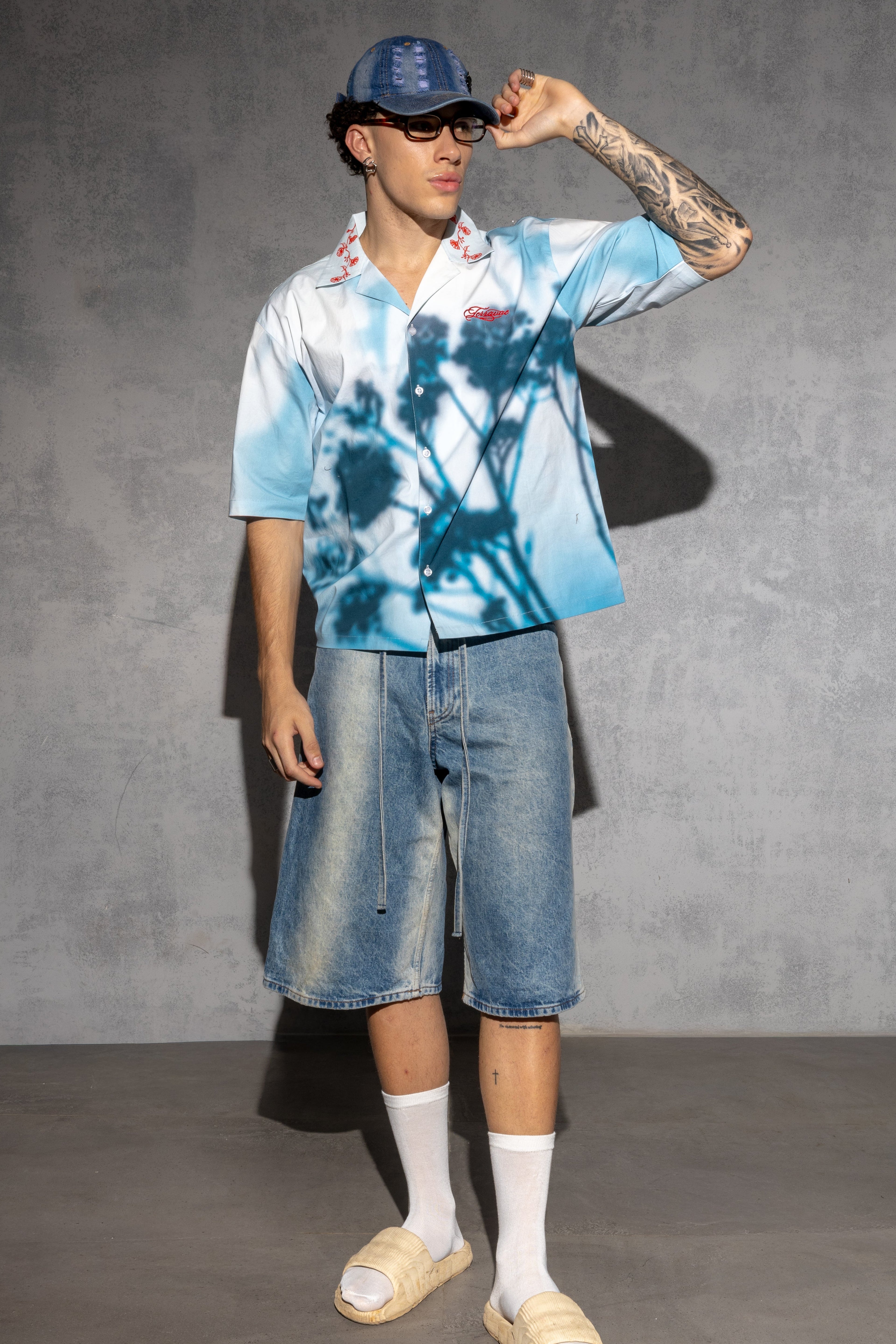 BLUE ECHO DIGITAL SHIRT [UNISEX]
