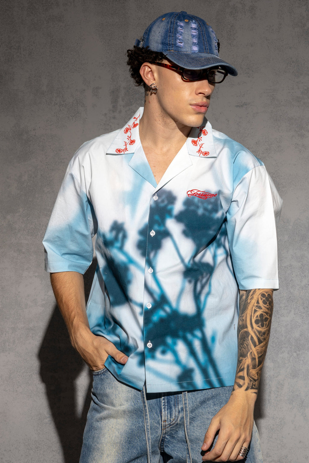 BLUE ECHO DIGITAL SHIRT [UNISEX]