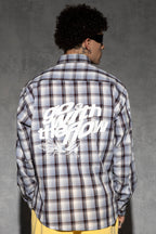 GO WITH THE FLOW CHECKS SHIRT [UNISEX]