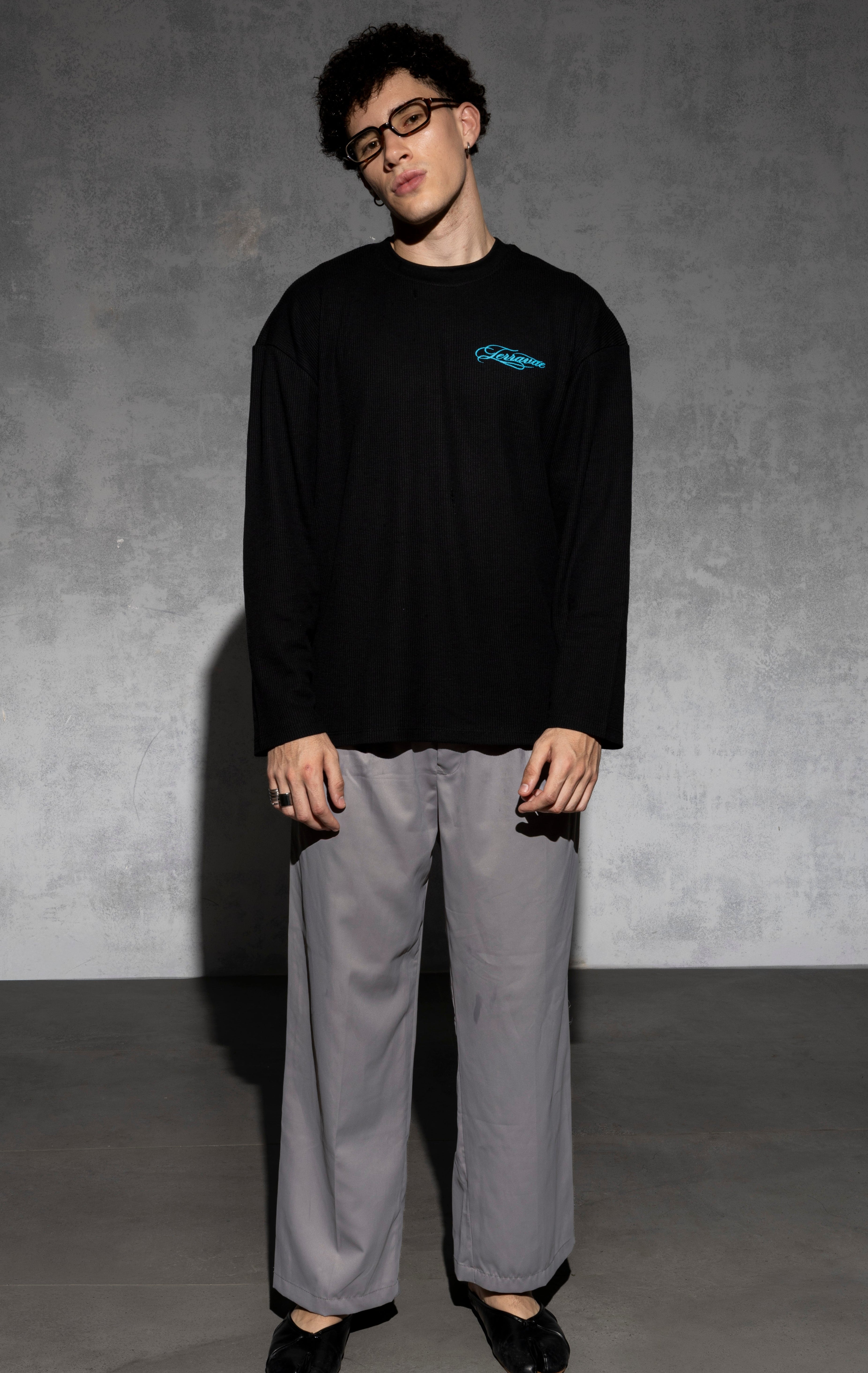 MIDNIGHT WAVE WAFFLE [UNISEX]