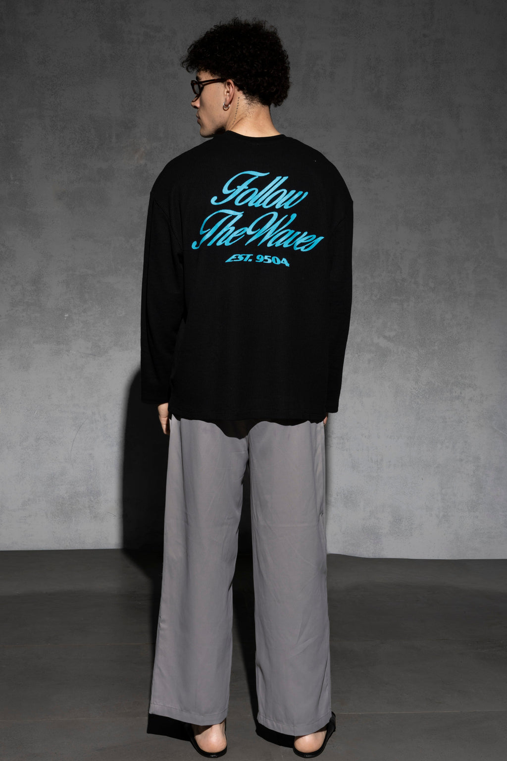 MIDNIGHT WAVE WAFFLE [UNISEX]