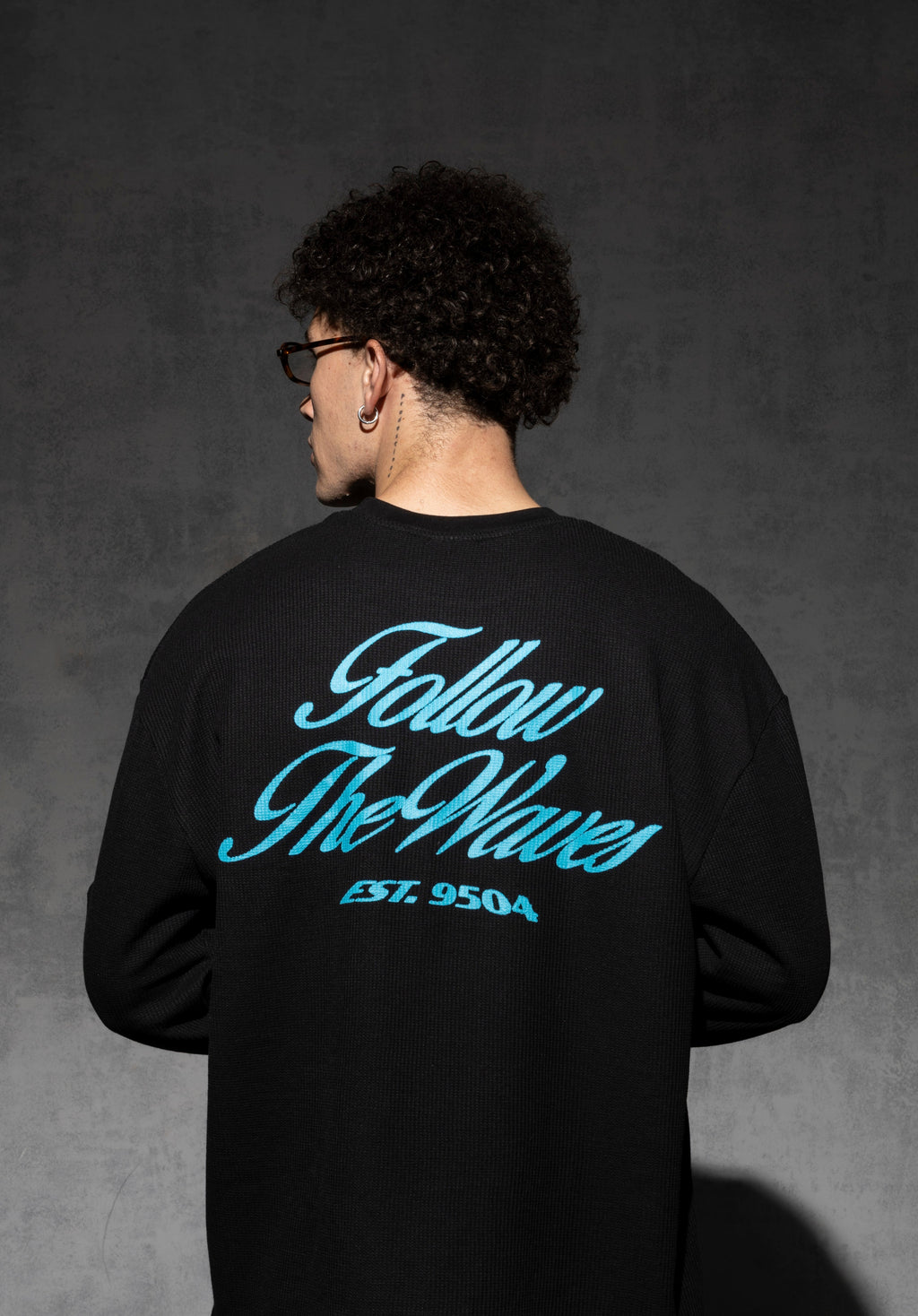 MIDNIGHT WAVE WAFFLE [UNISEX]