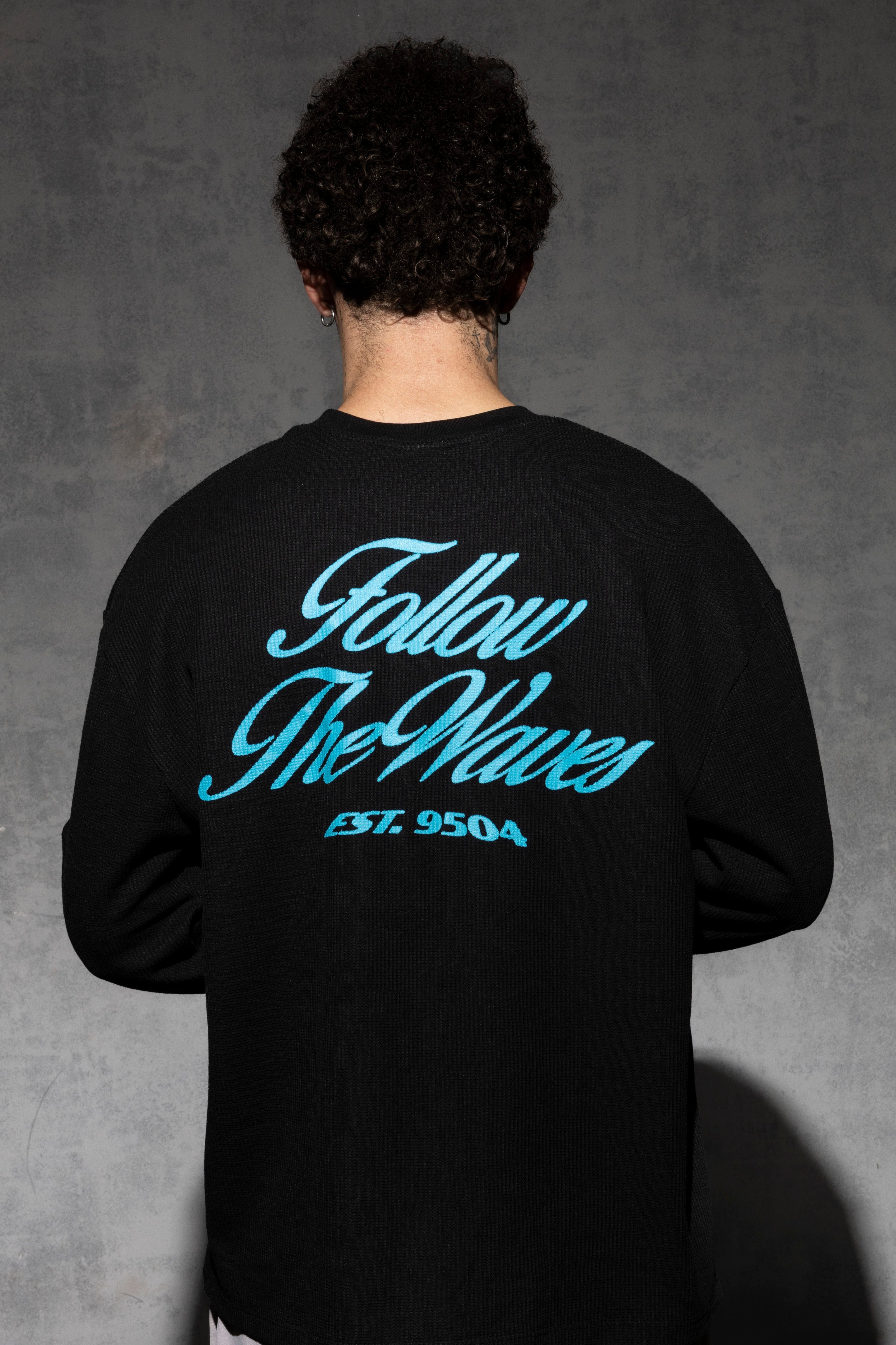 MIDNIGHT WAVE WAFFLE [UNISEX]
