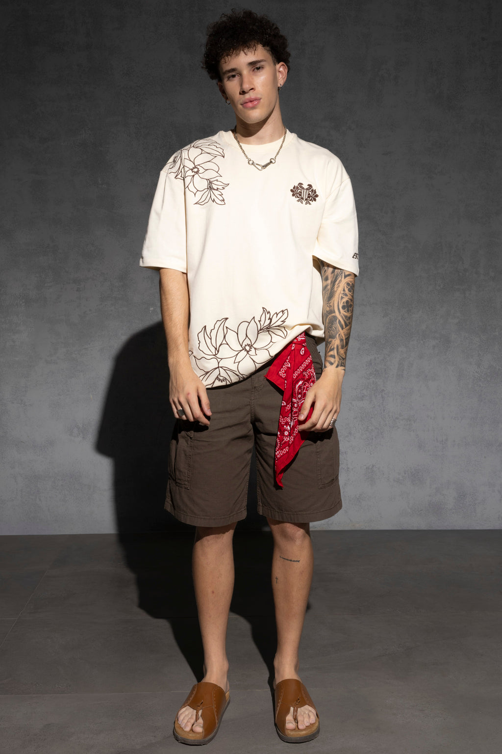 CREAM MAISON BLOOM T-SHIRT [UNISEX]