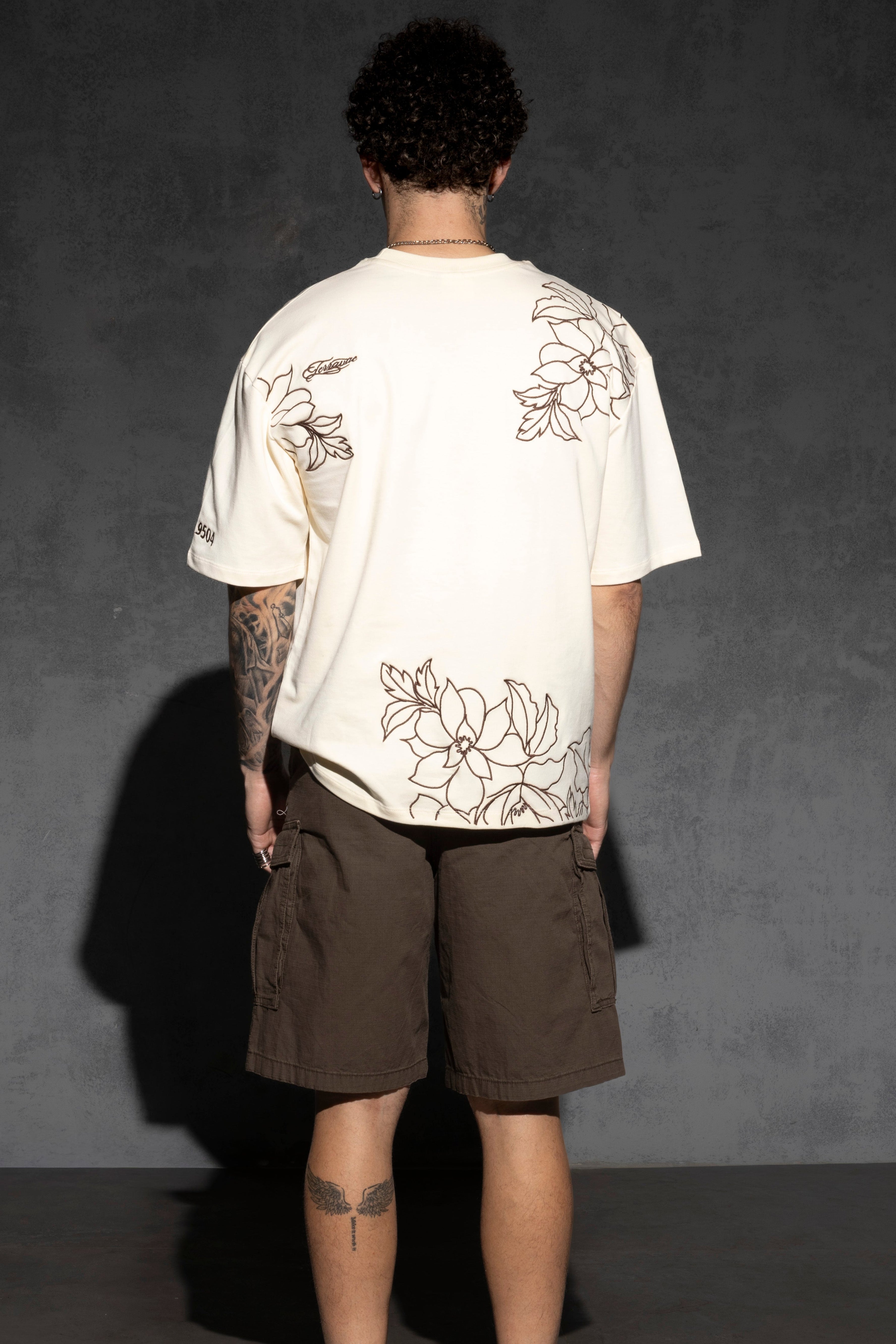 CREAM MAISON BLOOM T-SHIRT [UNISEX]