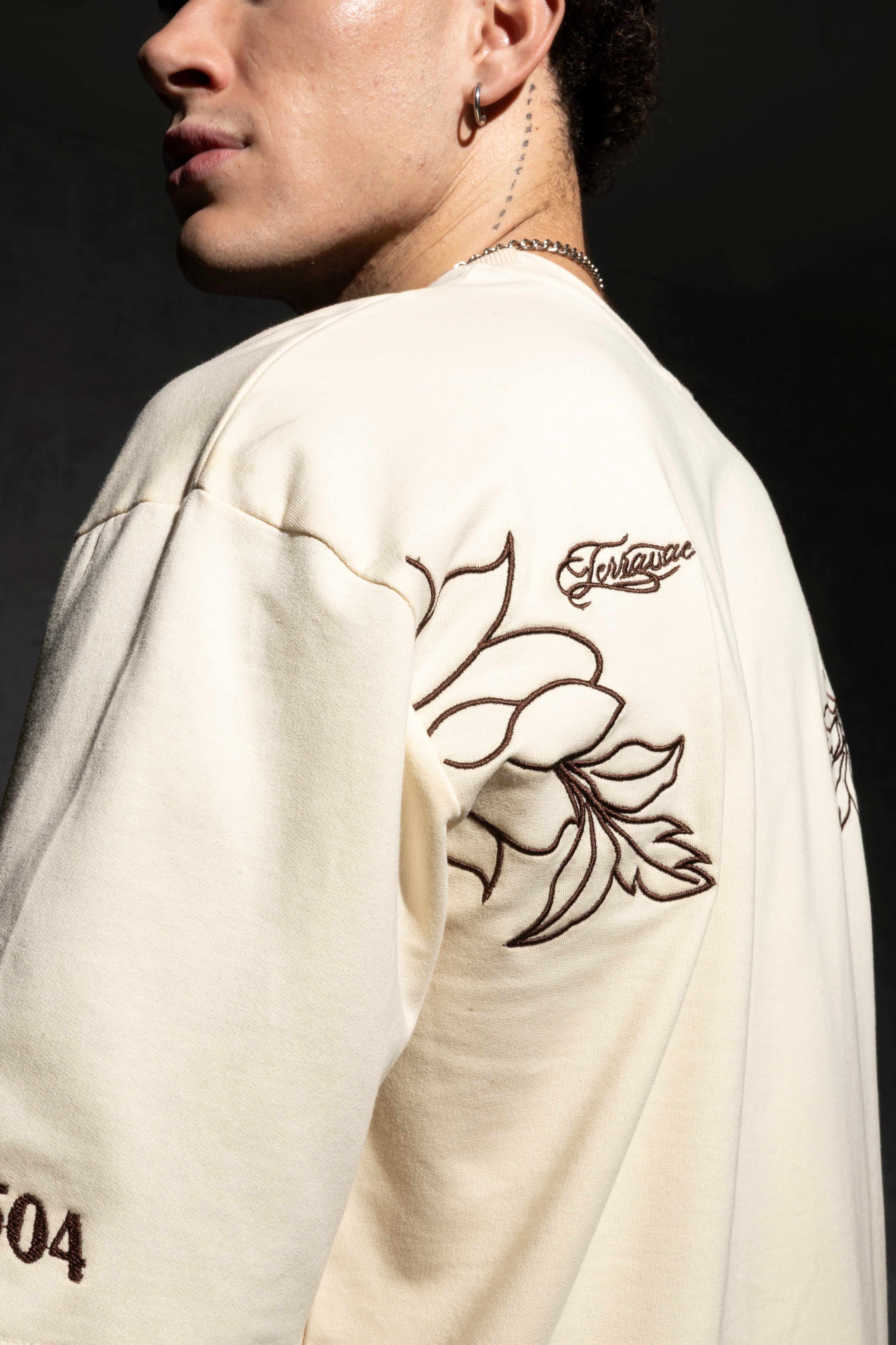 CREAM MAISON BLOOM T-SHIRT [UNISEX]