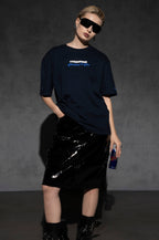 NAVY ANCHOR T-SHIRT [UNISEX]