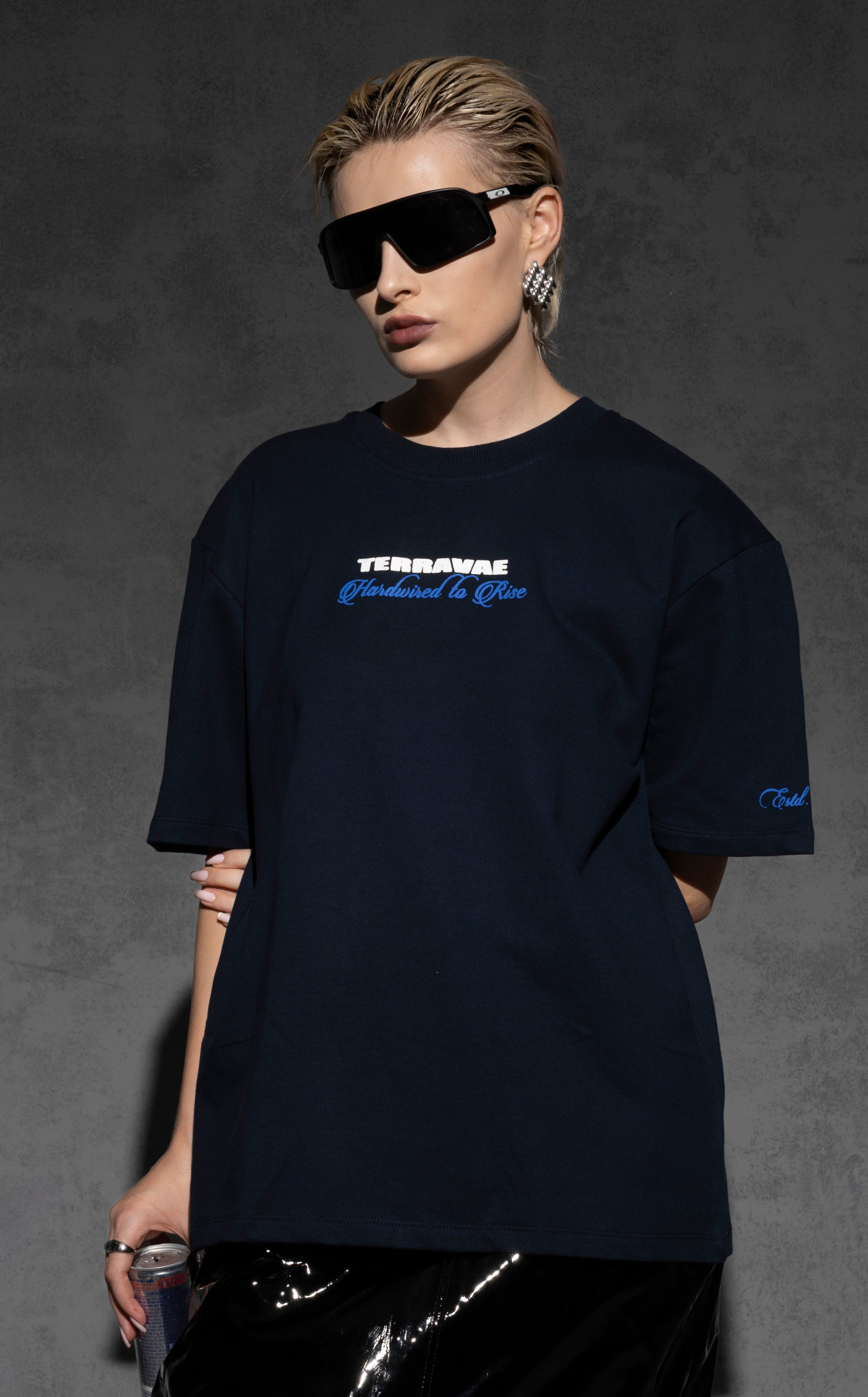 NAVY ANCHOR T-SHIRT [UNISEX]