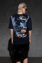 NAVY ANCHOR T-SHIRT [UNISEX]