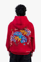 CRIMSON BLOOM HOODIE