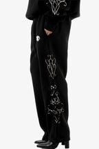 BLACK MIDNIGHT SWEATPANTS