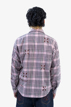PINK UNSPOKEN FLANNEL