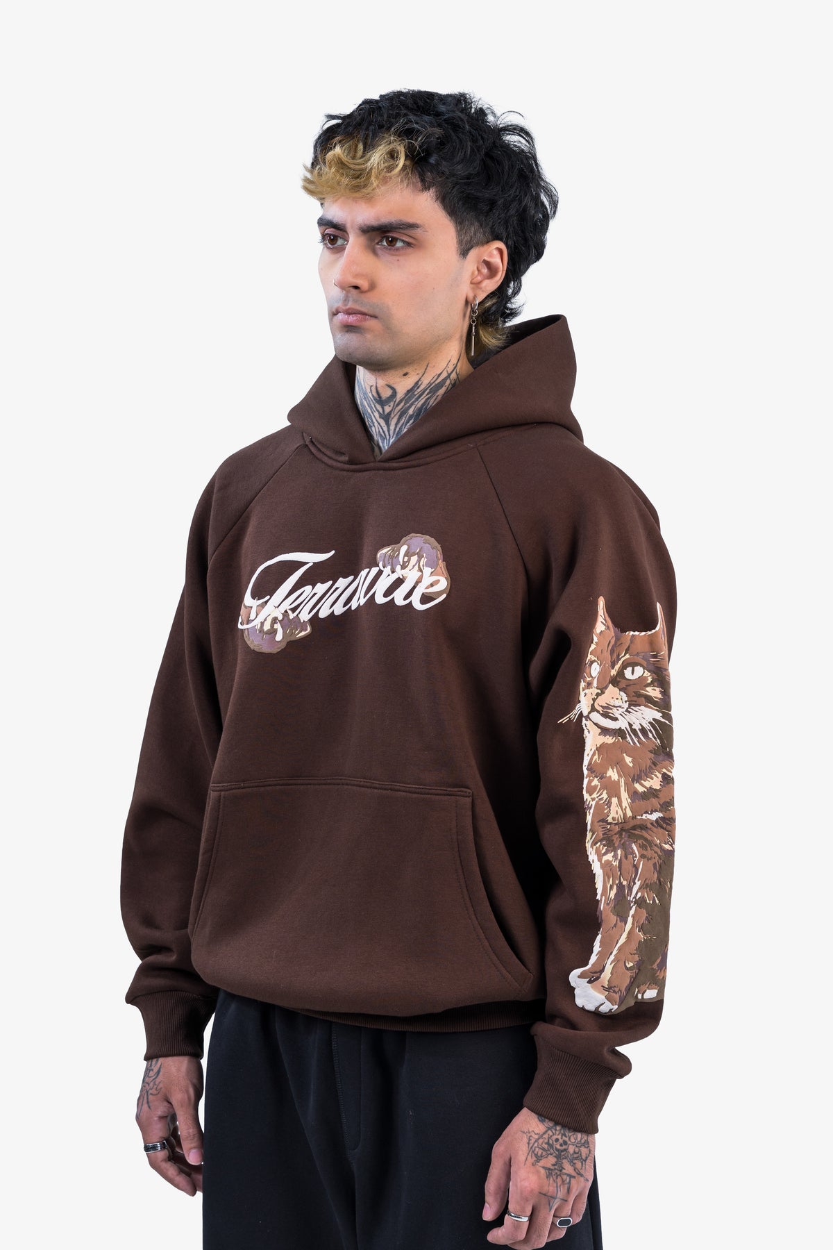 MOCHA CAT HOODIE