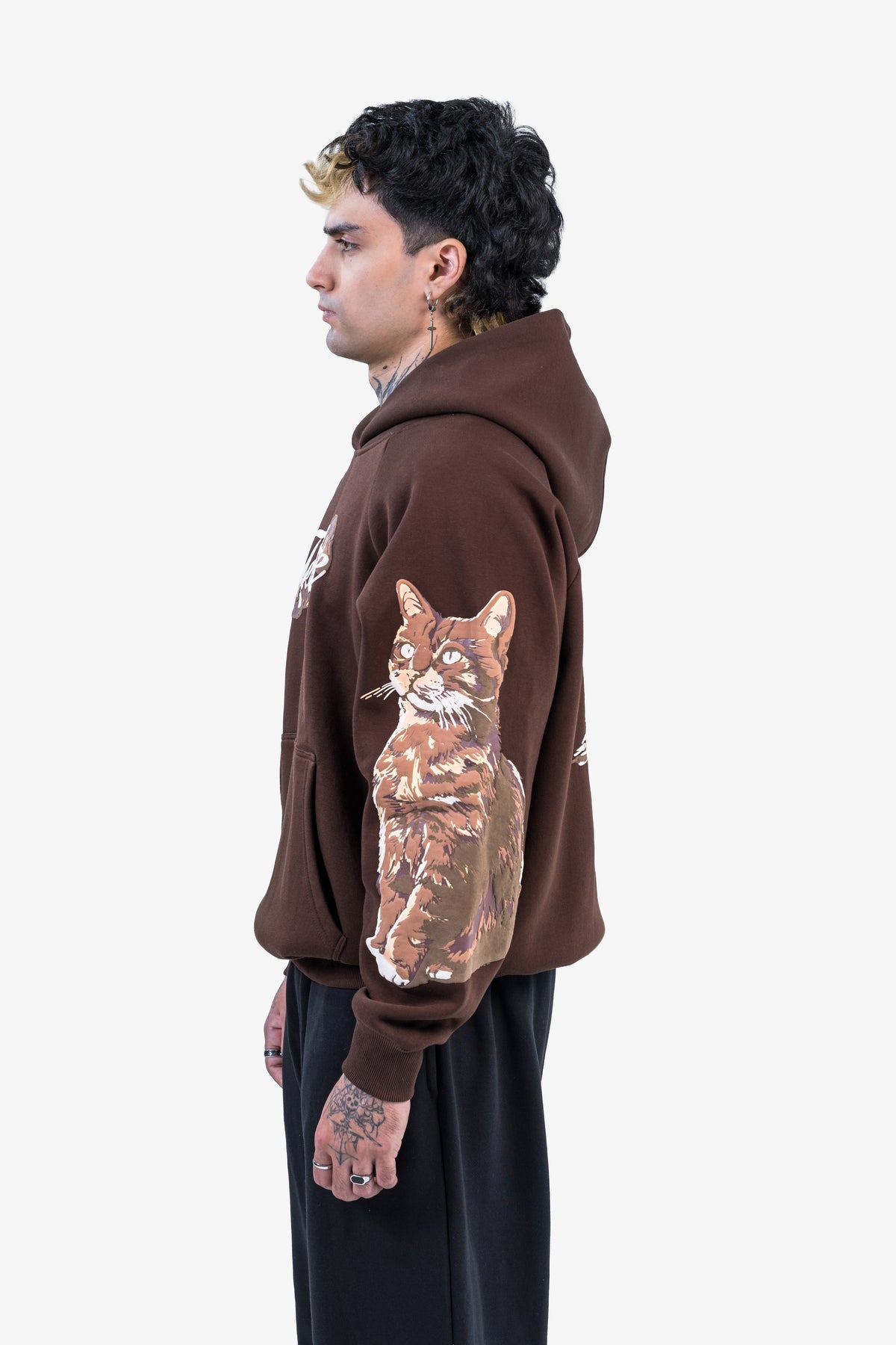 MOCHA CAT HOODIE