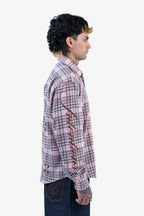 PINK UNSPOKEN FLANNEL