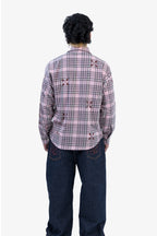 PINK UNSPOKEN FLANNEL
