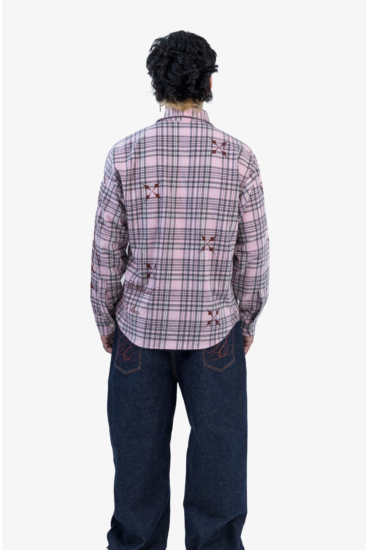 PINK UNSPOKEN FLANNEL