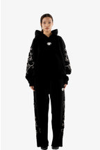 BLACK MIDNIGHT SWEATPANTS