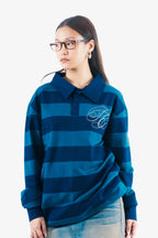 TEAL STRIPE POLO