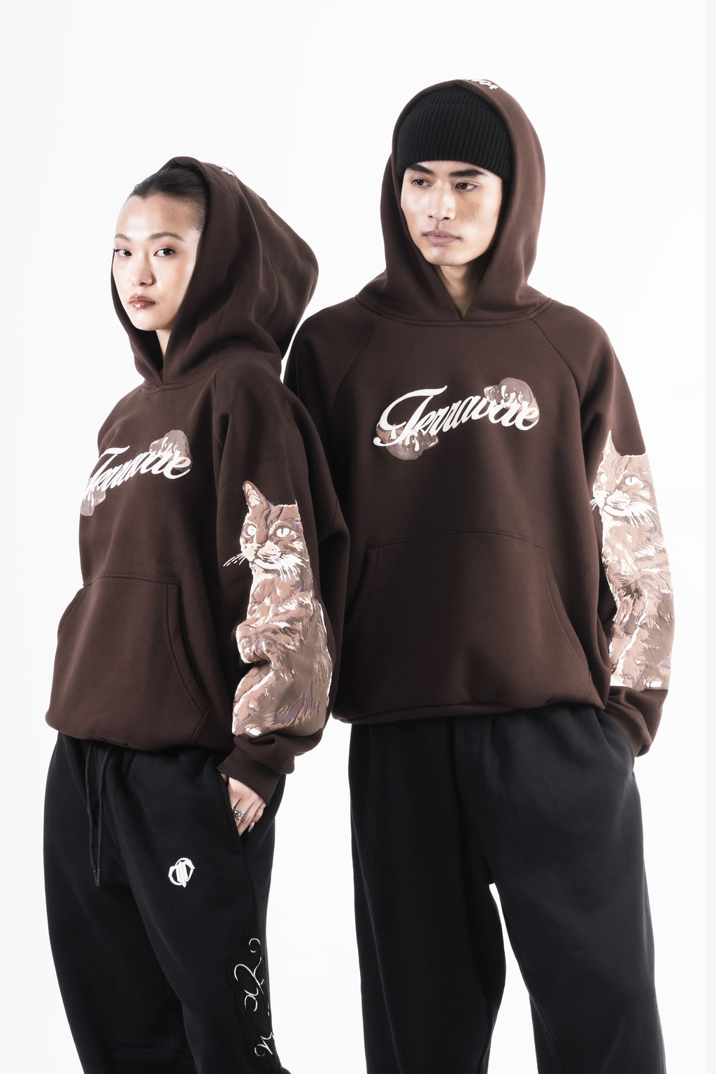 MOCHA CAT HOODIE
