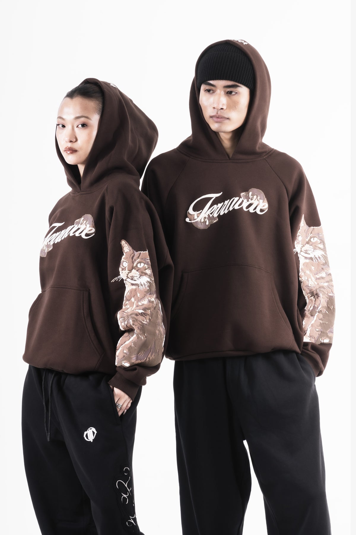 MOCHA CAT HOODIE