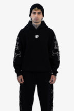 BLACK MIDNIGHT SWEATPANTS
