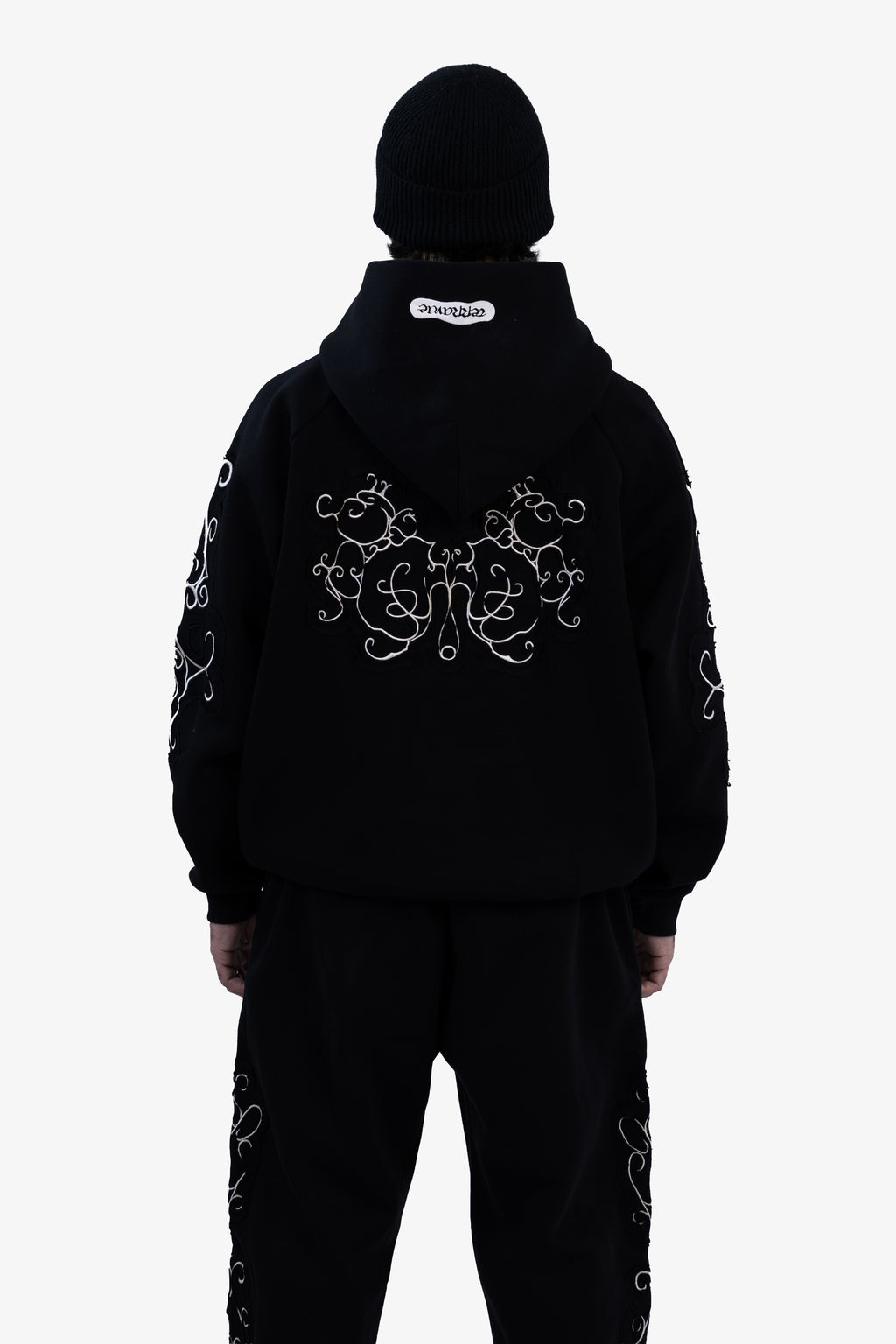 BLACK MIDNIGHT SWEATPANTS