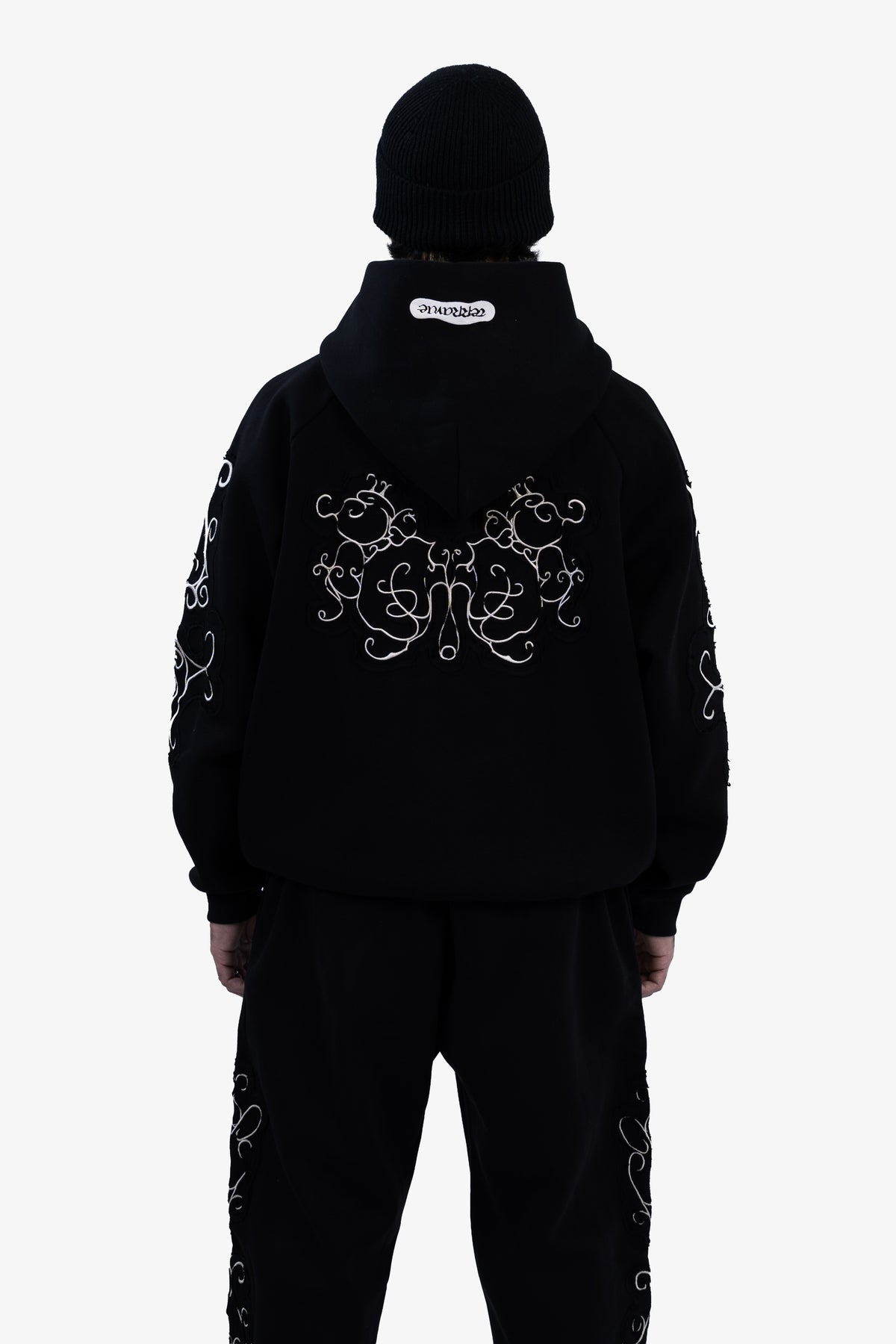 BLACK MIDNIGHT SWEATPANTS