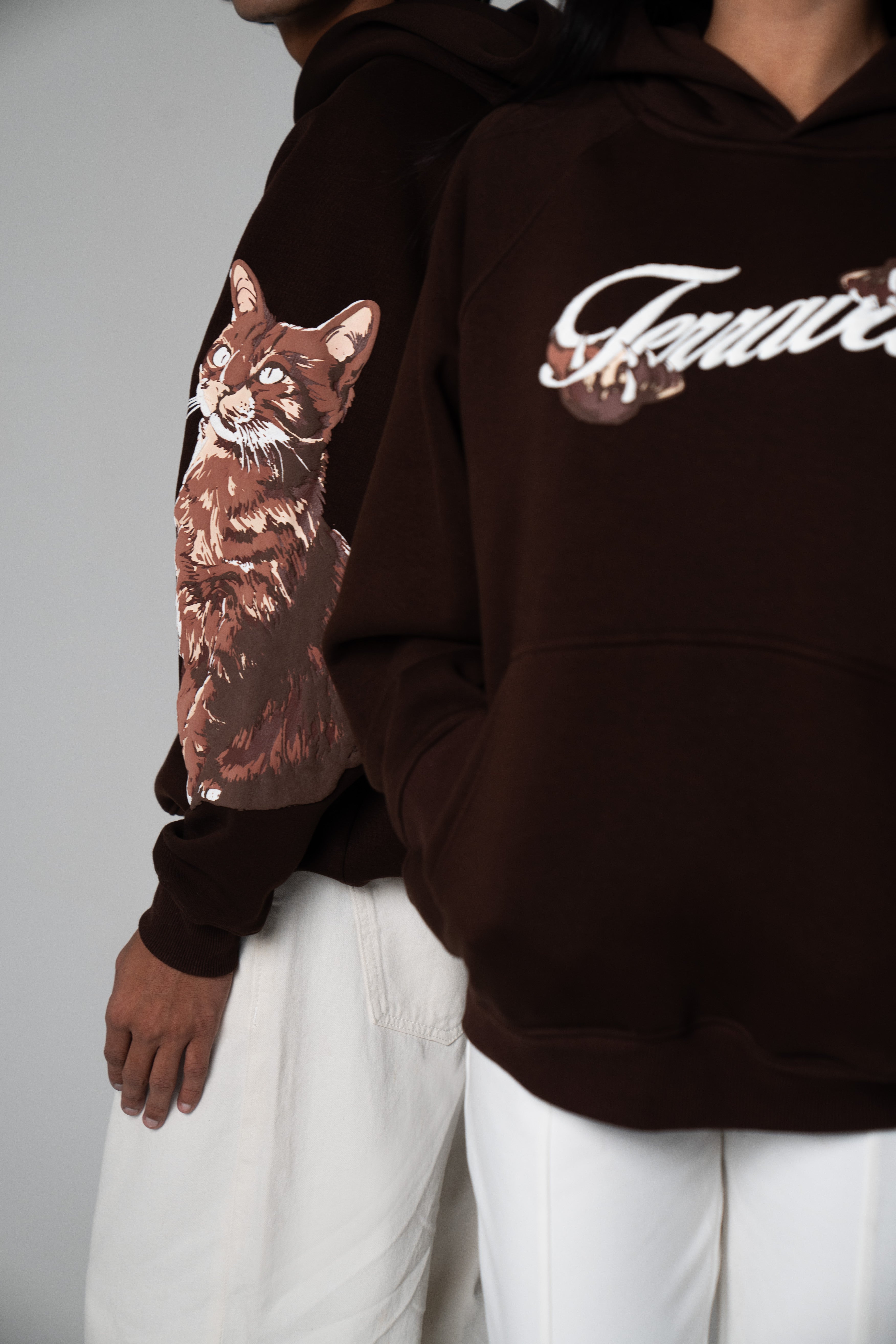 MOCHA CAT HOODIE