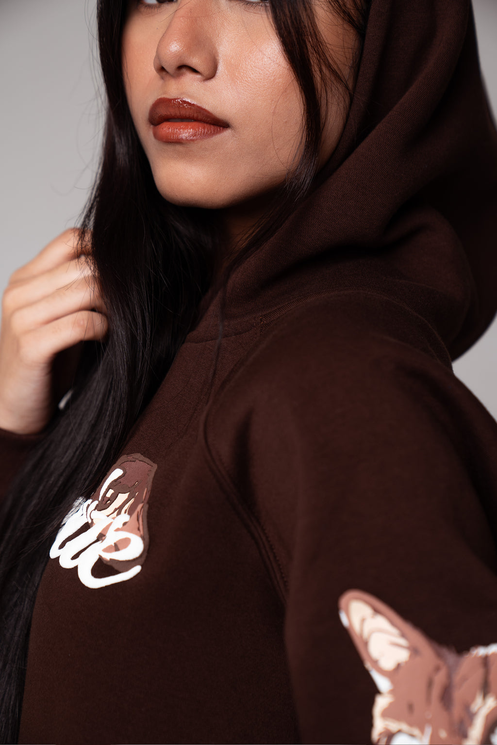 MOCHA CAT HOODIE