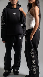 BLACK MIDNIGHT CO-ORD [UNISEX]
