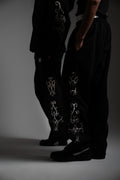 BLACK MIDNIGHT SWEATPANTS [UNISEX]
