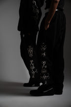 BLACK MIDNIGHT SWEATPANTS [UNISEX]
