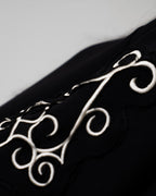 BLACK MIDNIGHT SWEATPANTS [UNISEX]