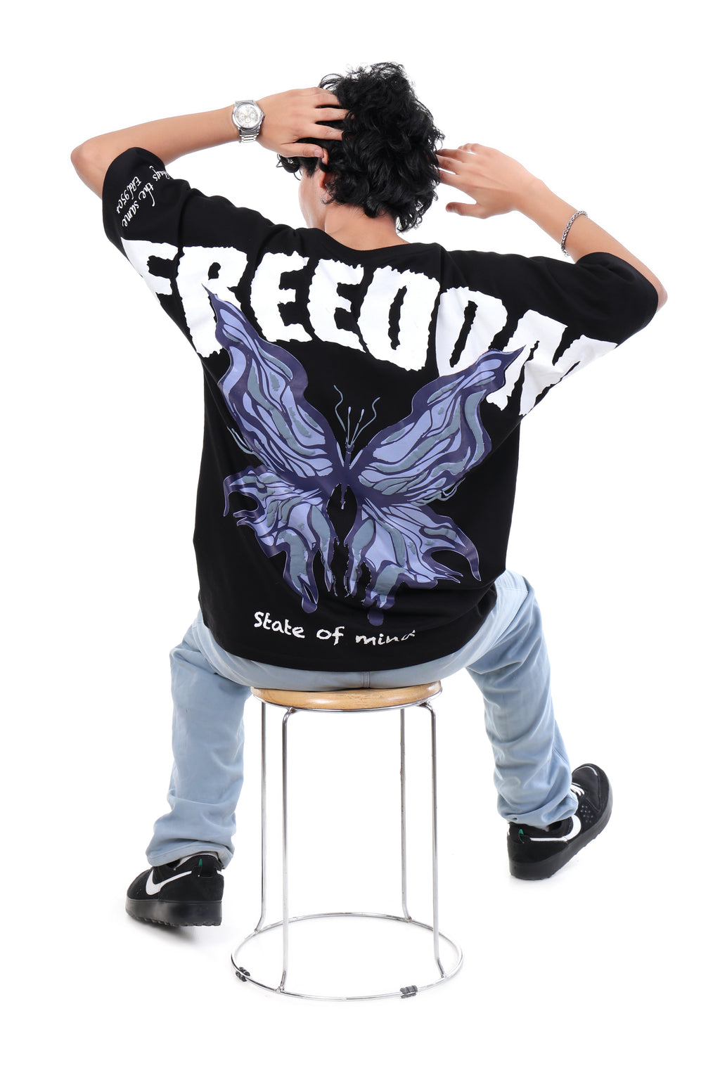 BLACK FREEDOM T-SHIRT [UNISEX]